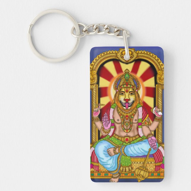 Lord Narasimha Nyckelring (Framsidan)