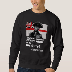 Lord Nelson har sagt att det gör Höger Sak Slogan Lång Ärmad Tröja