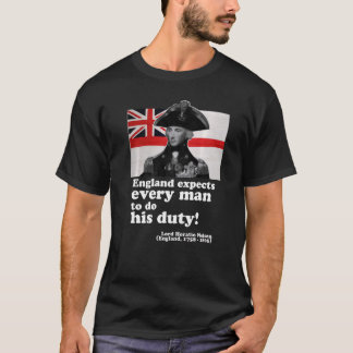 Lord Nelson har sagt att det gör Höger Sak Slogan T Shirt