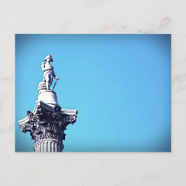 Lord Nelson Just Hanging Out - London - Postcard Vykort