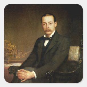 Lord Northcote Fyrkantigt Klistermärke
