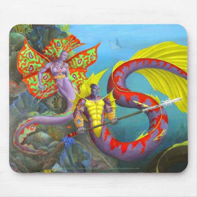 Lord och dam Atlantis Mousepad Musmatta (Framsidan)