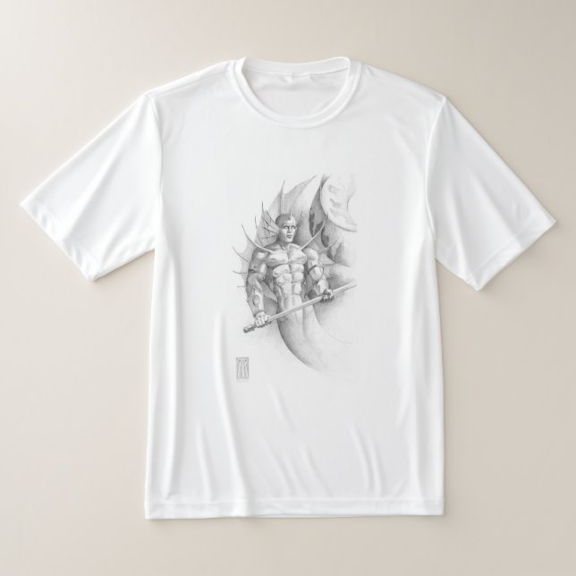 Lord of Atlantis Sketch T Shirt (Laydown)