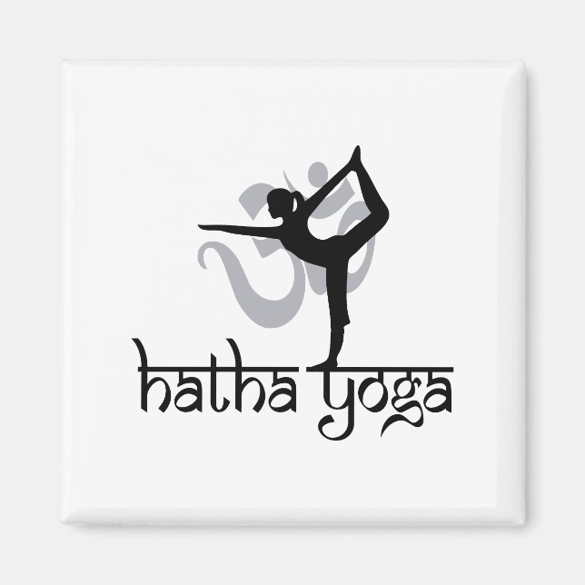Lord of the Dance Pose Hatha Yoga Magnet (Framsidan)