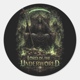 Lord of the Underworld Runt Klistermärke