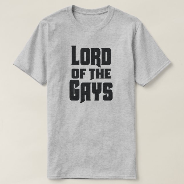 LORD PÅ GAYERNA. T SHIRT (Design framsida)