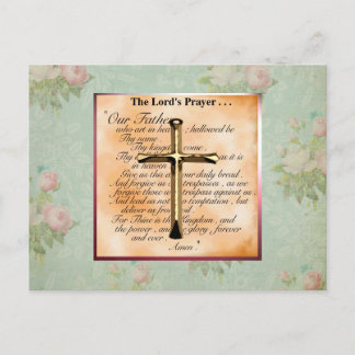 Lord Prayer Vykort
