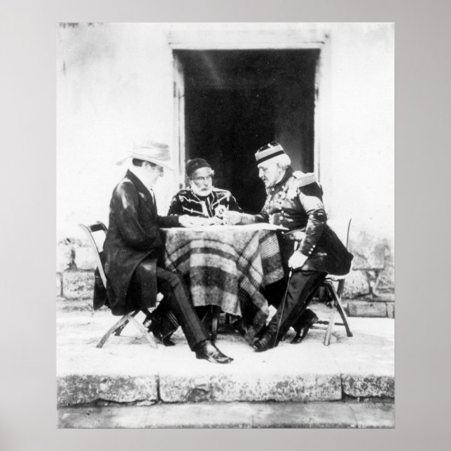 Lord Raglan,Omar Pasha & General Pelissier Poster (Framsidan)