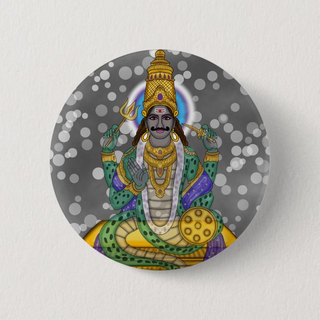 Lord Rahu Knappmärke Knapp (Framsida)