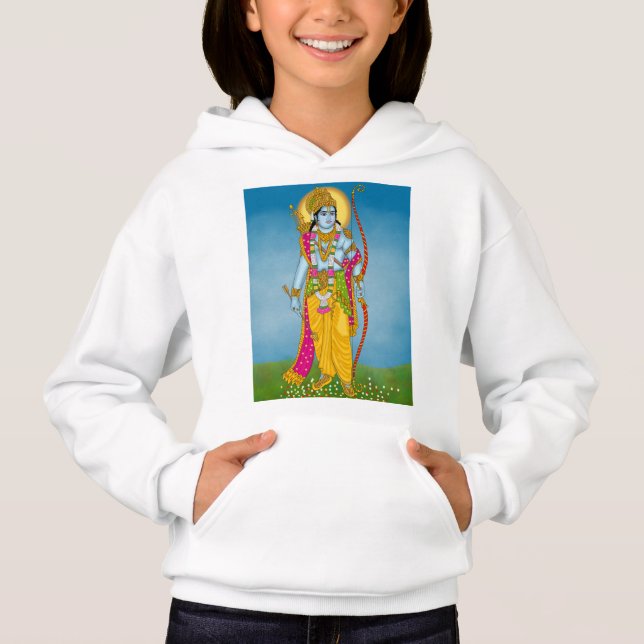 Lord Ram Hoodie T Shirt (Framsida)