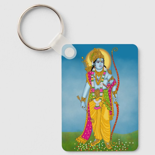 Lord Ram Keyring Nyckelring (Framsida)