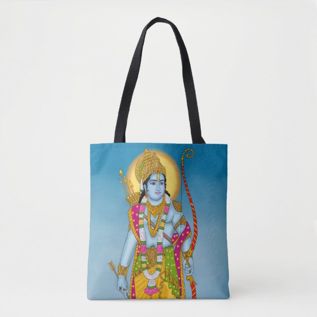 Lord Ram Tote Bag Tygkasse (Framsida)
