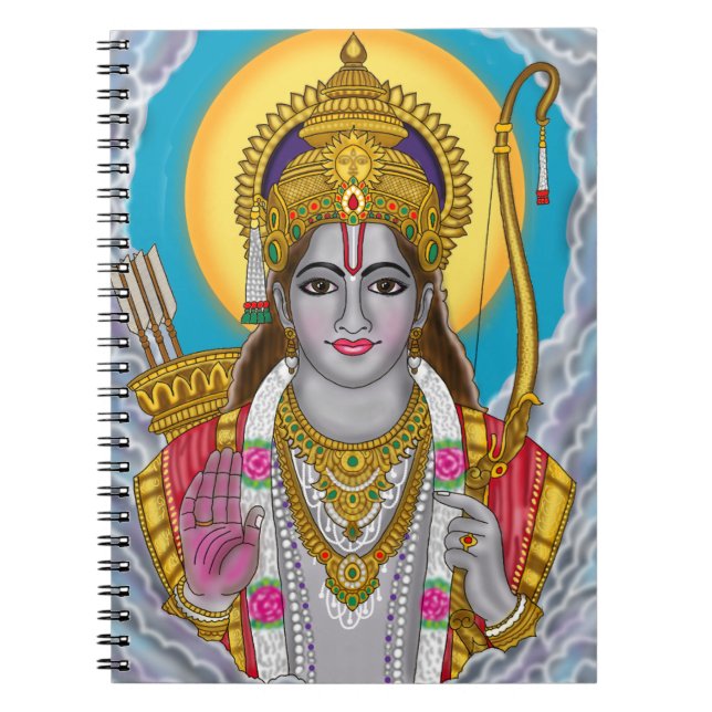 Lord Rama anteckningsbok (Framsidan)