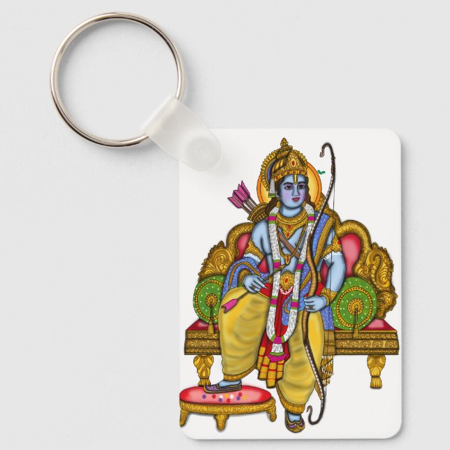 Lord Rama Keychain Nyckelring (Framsida)