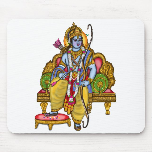 Lord Rama Mouse Pad Musmatta (Framsidan)