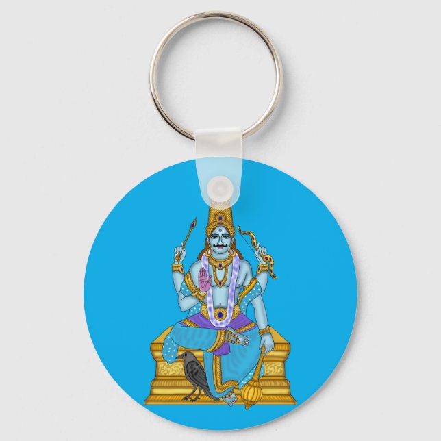 Lord Shani Dev-nyckelring Nyckelring (Framsida)