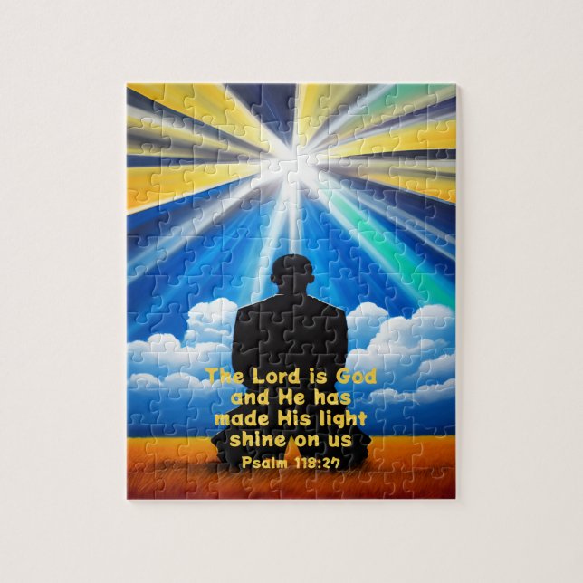 Lord Shine Your Light Jigszle Puzzle Pussel (Vertikal)
