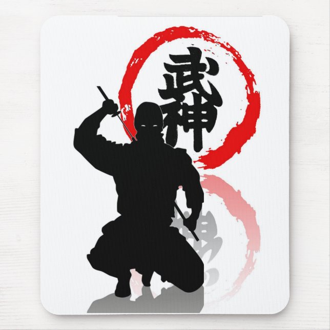 Lord Shinobi Bujinkan Mousepad Musmatta (Framsidan)