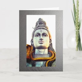 Lord Shiva, 5-tums x 7-tums Viktkort Kort