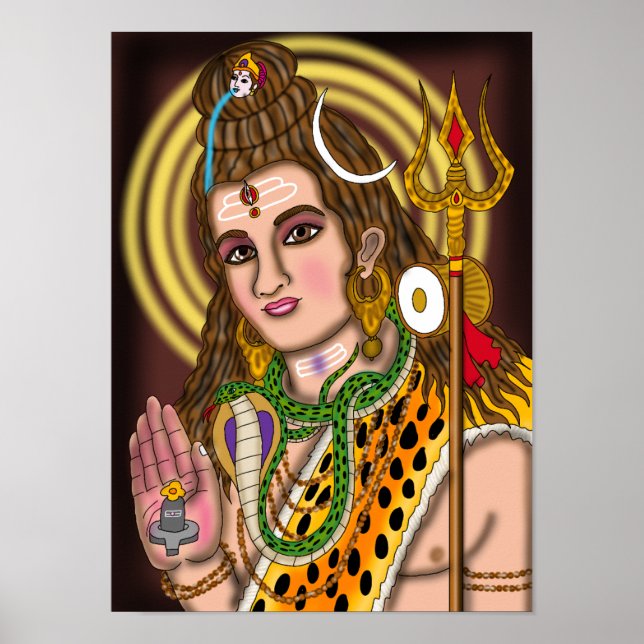 Lord Shiva A Poster (Framsidan)