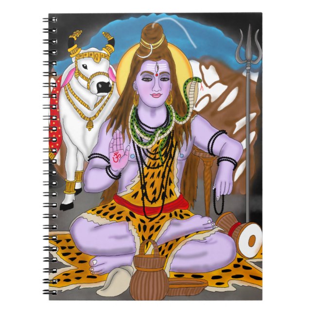 Lord Shiva anteckningsbok (Framsidan)