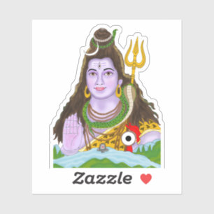 Lord Shiva-dekal Klistermärken
