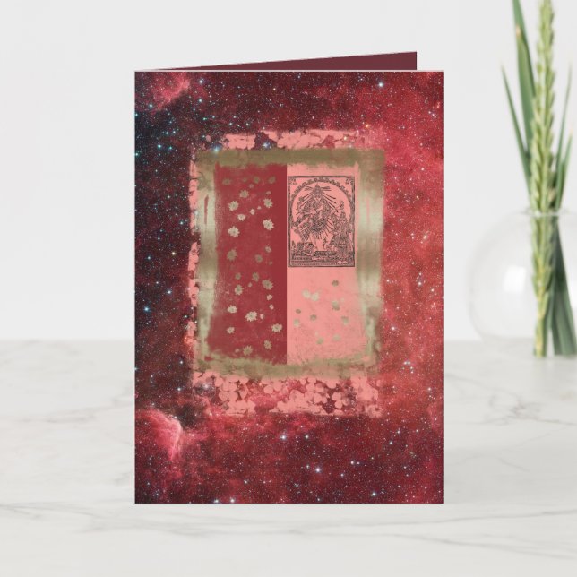 Lord Shiva - gratulationskort Kort (Framsida)