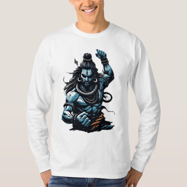 Lord Shiva - Högsta Förstörare" T Shirt (Framsida)