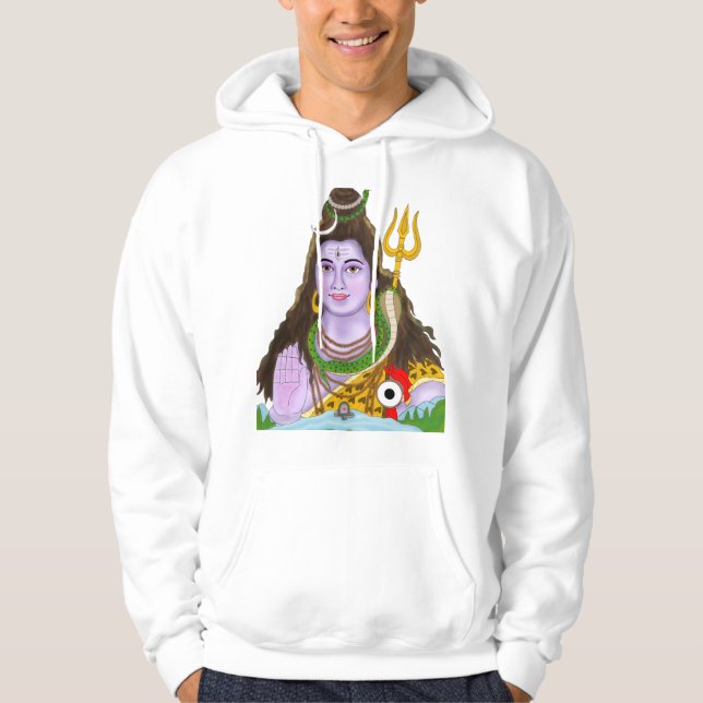 Lord Shiva-hoodie Hoodie (Framsida)