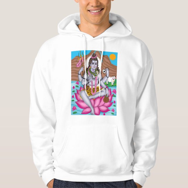 Lord Shiva Hoodie Kollektion (Framsida)