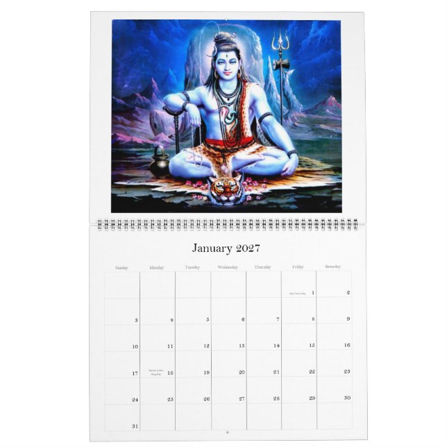lord Shiva-kalender Kalender (Jan 2027)