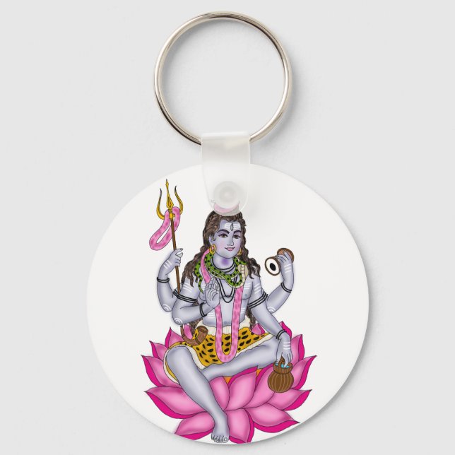 Lord Shiva Keychain Collection Nyckelring (Framsida)