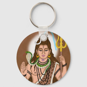 Lord Shiva Keychain Nyckelring