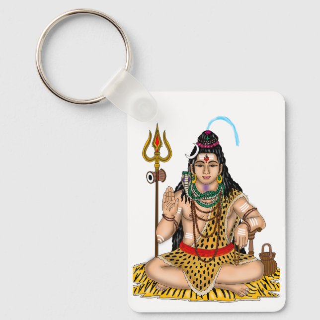 Lord Shiva Nyckelring (Framsida)