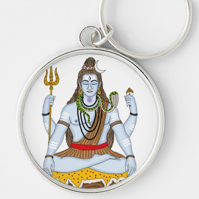 Lord Shiva Nyckelring (Framsidan)