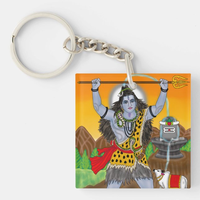 Lord Shiva-nyckelring (Framsidan)