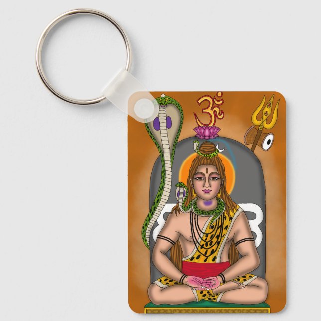 Lord Shiva Nyckelring (Framsida)