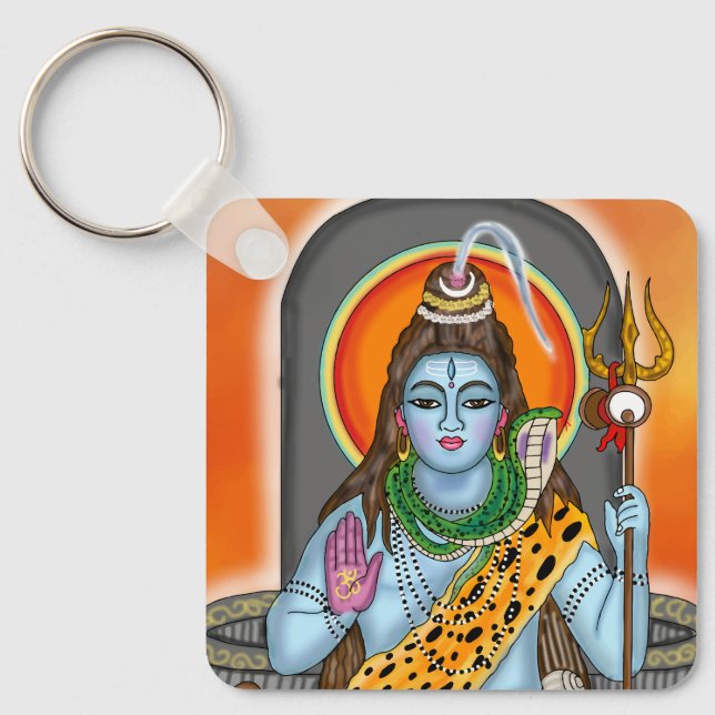 Lord Shiva-nyckelring Nyckelring (Framsida)