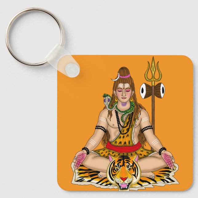 Lord Shiva-nyckelring Nyckelring (Framsida)