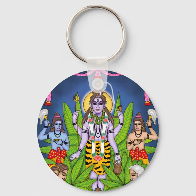 Lord Shiva-nyckelring Nyckelring (Framsida)