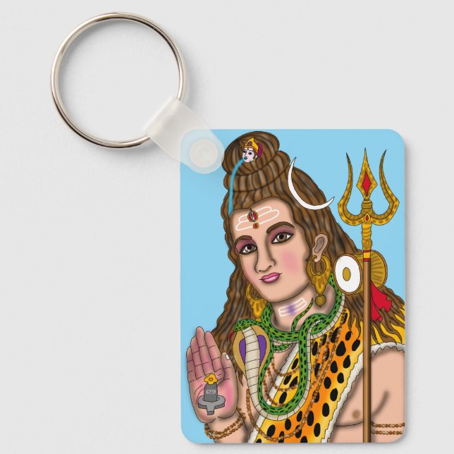 Lord Shiva-nyckelring Nyckelring (Framsida)