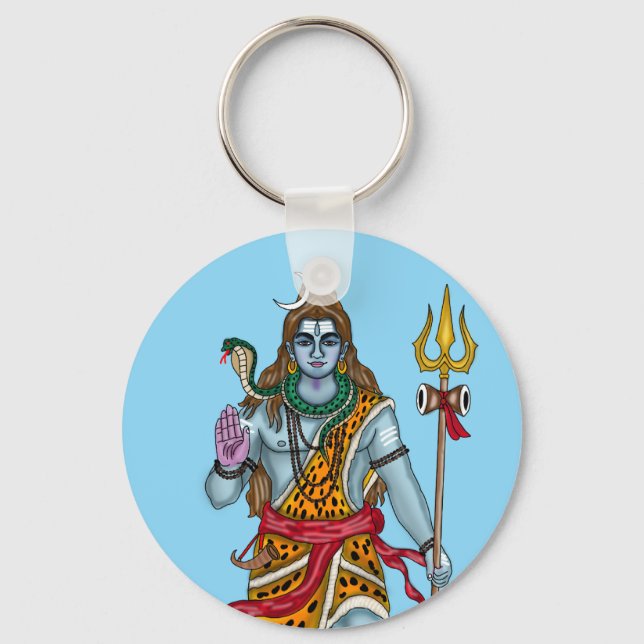 Lord Shiva-nyckelring Nyckelring (Framsida)
