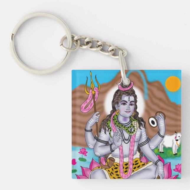 Lord Shiva Nyckelringskollektion (Framsidan)