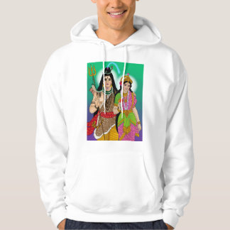 Lord Shiva Parvati Tröja Hoodie