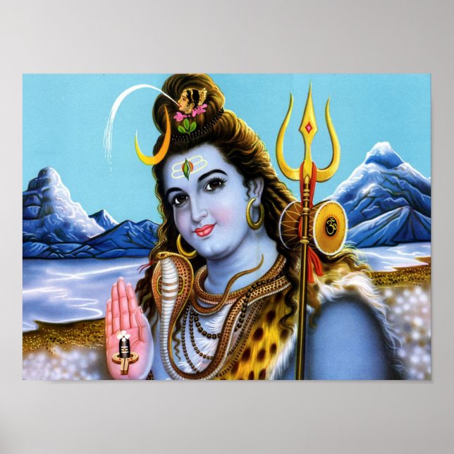 Lord Shiva Poster (Framsidan)