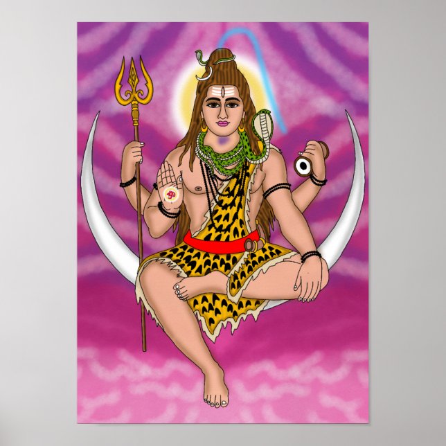 Lord Shiva Poster (Framsidan)