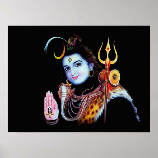 Lord Shiva Poster (Framsidan)