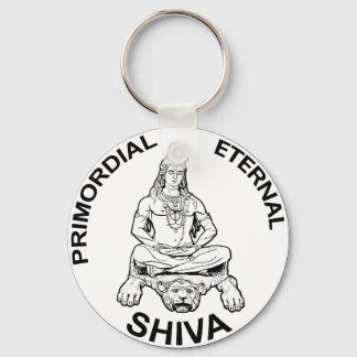 Lord Shiva primordial eternal, Indian God Nyckelring