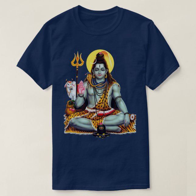 Lord Shiva T Shirt (Design framsida)