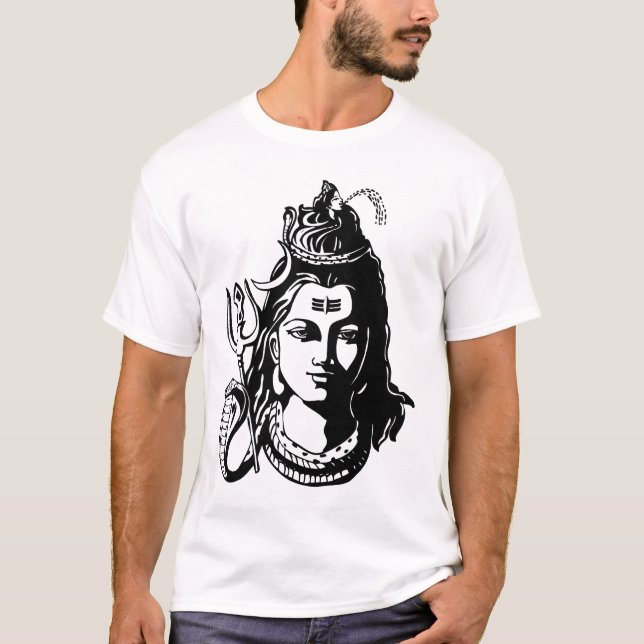 Lord Shiva Tee Shirt (Framsida)